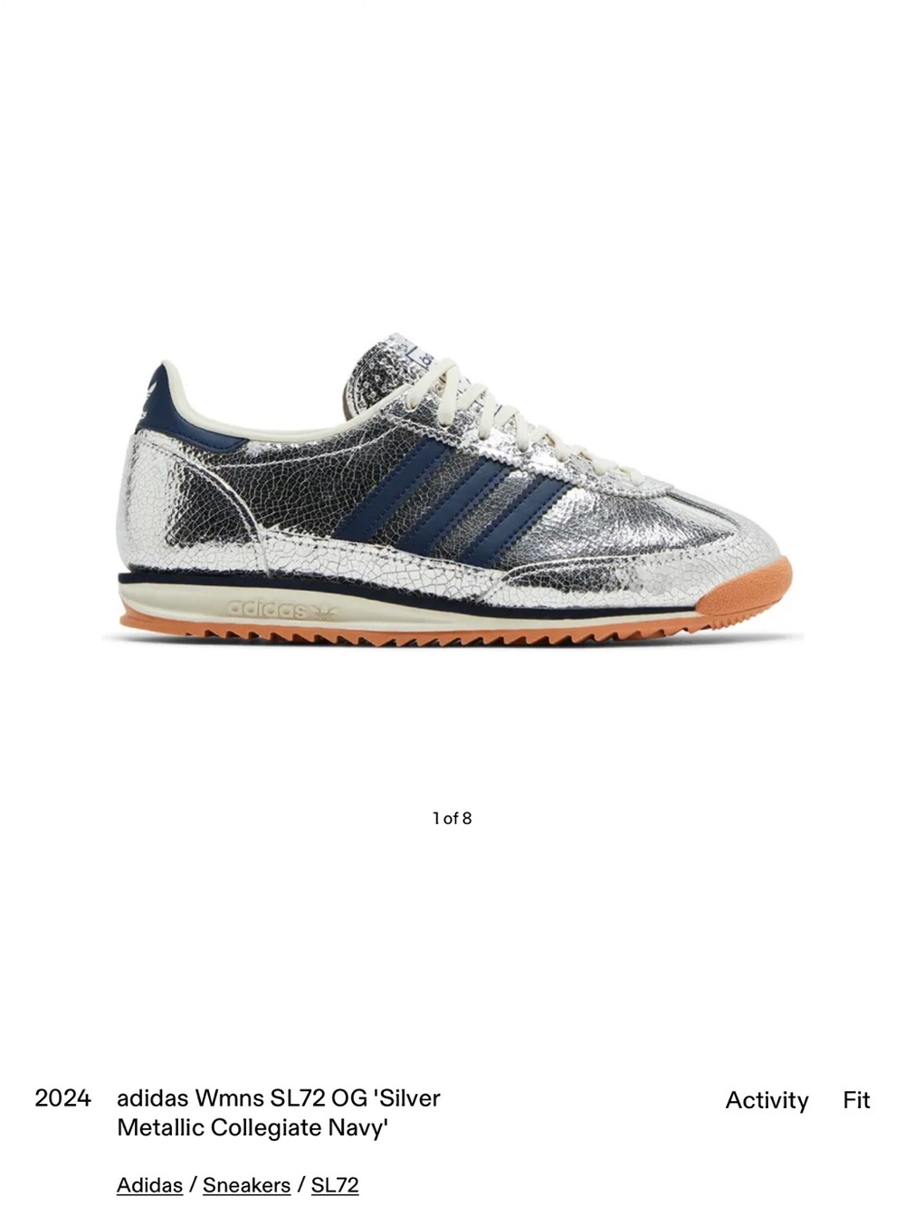 Adidas SL 72 OG SHOES WOMEN US 7